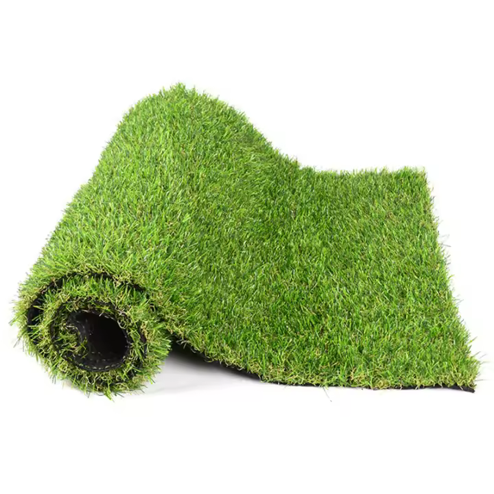 Césped Artificial de 200cm, Alfombra de césped falso de 4 colores para exteriores, tapete de plantas de alta calidad para decoración de jardín de campo de fútbol - 1