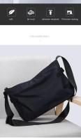 Bolso de hombro Simple para hombre, mochila cruzada pequeña, versión coreana, bolso cruzado informal de gran capacidad, bandolera - details 1