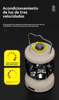 Lampara LED recargable camping Retro Portátil multifunción viajar carpa Faroles jardin exterior - details 10