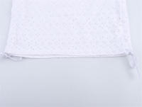 Camisetas Sin Mangas con Bordado para Mujer OUWU Top Corto Sencillo Liso Versátil - details 8