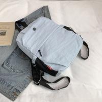Mochila deportiva de nailon pequeña y sencilla, bolso de hombro de Color sólido de estilo coreano, bolso de mano, mochila Retro para niñas - details 28