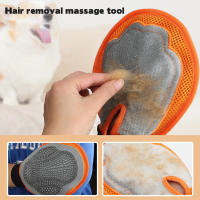 Guante de Aseo para Mascotas Redondo Herramienta Amigable con la Piel para Remoción de Pelo de Conejos, Gatos, Perros Suministros para Mascotas - details 1