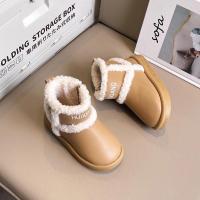 Zapatos de cuero para niños y niñas, botas informales antideslizantes, versátiles y elegantes, de fondo suave, estilo princesa, a la moda, novedad de invierno, 2024 - details 4
