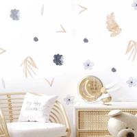 Decales de Pared de Botánica Boho Pegatinas de Vinilo Arte para Habitación Infantil - details 15