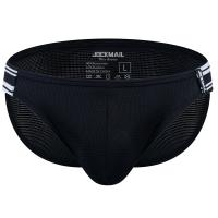 Ropa interior de nailon para hombre, calzoncillos de secado rápido, suspensorio, Bikini, Bóxer, pantalones cortos de baño - details 4