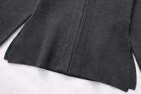Traje minifalda de punto para damas, Chaqueta de punto de 2 piezas para damas, Traje para damas, Ropa para damas, Ropa de calle, Chaqueta de punto con mangas sueltas - details 8