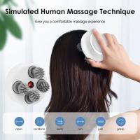 Masajeador eléctrico de cabeza con varias garras, vibrador de relajación para hombro, pierna, brazo, cuello, tejido profundo, cuero cabelludo - details 6