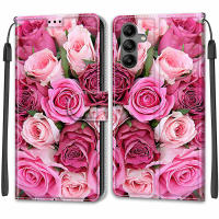 Funda tipo billetera de mariposa para Samsung Galaxy, cubierta trasera protectora de cuero con tapa magnética y ranura para tarjeta, A12, M12, A13, Lte, A14, A22 - details 45