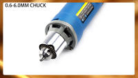 Taladro Eléctrico Mini Dremel de Velocidad Variable 480W para Grabado y Pulido Herramienta Rotativa para Carpintería y Moldeo de Madera - details 5