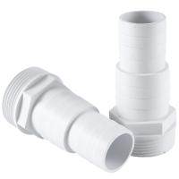 2Pcs Hose Adapter 1-1/2Inch and 1-1/4Inch Male 3-Way Washer Hose Connection for Hot Tubs Swimming Pool Hose Connector - details 2