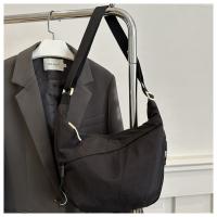 Bolso cruzado Hobos de Color sólido a la moda, bolso de hombro informal de alta capacidad, bolso de viaje ligero Simple para ir al trabajo - details 6