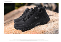 Zapatos de senderismo impermeables para hombre, zapatillas de escalada de montaña, calzado de entrenamiento al aire libre, antideslizante, novedad - details 28