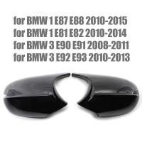 Cubiertas de Espejo Trasero de Fibra de Carbono Brillante Accesorios de Coche para E90 E91 E92 E93 E81 E87 E82 E88 - details 4