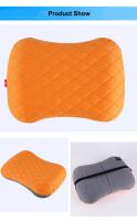 Almohada inflable portátil, cojín de viaje al aire libre, campamento, playa, coche, avión, Hotel, reposacabezas plegable, tienda de dormir, accesorios de uso - details 8