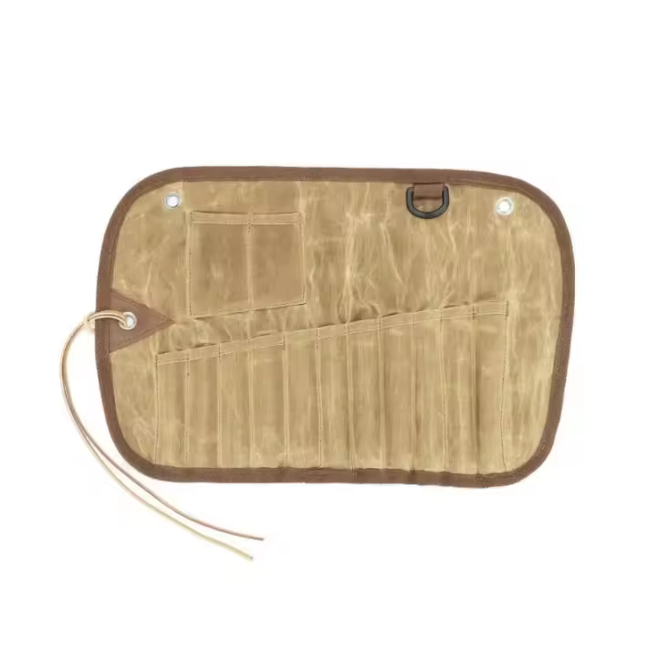 Bolsa de Almacenamiento Plegable de Lona Revestida Diseño de Múltiples Ranuras - 1
