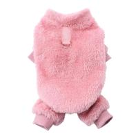 Ropa cálida de invierno para mascotas, mono de franela suave para perros, chaqueta de cuatro patas para cachorros y gatos, abrigo para perros pequeños y medianos, traje para Chihuahua Yorkie - details 4