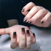 Set De 24 Uñas Postizas Cuadradas En Gradient Rosa Sencillas Y Elegantes Fashion Removibles Para Fiesta Y Uso Diario - details 21
