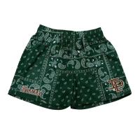 Pantalones cortos deportivos para hombre, Shorts de secado rápido, transpirables, informales, de baloncesto, con flores de anaca - details 5