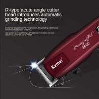 Kemei-cortadora de pelo eléctrica profesional para hombre, herramienta de corte de pelo, recargable por USB, pantalla LCD - details 2