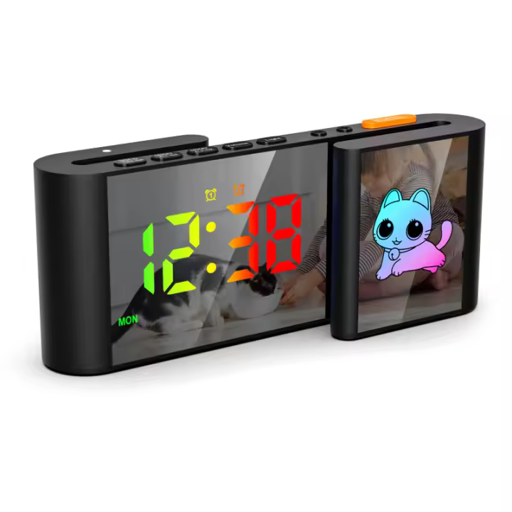 Reloj Despertador Digital Dual LED Ideal para Durmientes Función de Semana/Mañana Regulable - 1