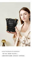 Bolso de mensajero de cuero, pequeño y ligero mini bolso pequeño vertical de piel de vaca para mujer, bolso para teléfono móvil. - details 11