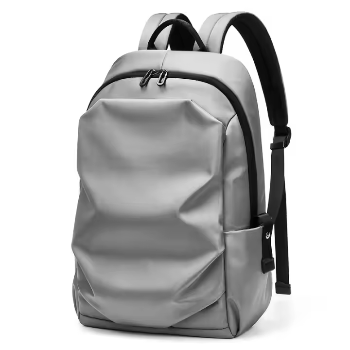 Mochila sencilla para hombre, mochila de viaje de ocio, bolsa para ordenador de 15,6 pulgadas - 1