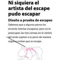 Huntboo Arneses para Perros a Prueba de Escape, Arnés para Perros Antideslizante a Prueba de Escape con Asa Acolchada, Chaleco Transpirable y Ajustable para Perros Grandes para Caminar, Entrenar y Correr - details 1