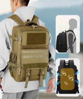 Mochila para acampar al aire libre, bolsas de viaje tácticas, escalada, senderismo, montañismo, mochila de hombro para estudiantes para hombres y mujeres - details 3