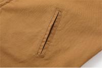 DAFEILI Primavera Verano Casual Vintage Lavado Forro de Malla Ropa de Trabajo Lona Detroit Chaquetas - details 12