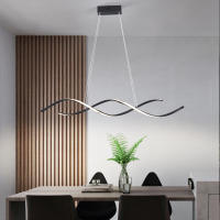 Luces colgantes LED modernas para sala de estar, comedor, Bar, cocina, trabajo, hogar inteligente, Alexa, Google, RC, accesorios de lámpara colgante - details 3