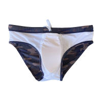 Jessborn bañador de camuflaje para hombre, pantalones cortos de cintura baja, sexy, a la moda, para Fitness, para surfear, para primavera - details 9