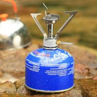 Estufa de Gas Portátil de Acero Inoxidable Ligera para Acampar al Aire Libre - details 5