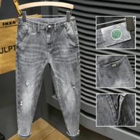 Jeans Acampanados de Alta Calidad de Diseñador Pantalones de Moda Casual para Hombres - details 7