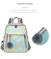 OKKID Mochila Compacta Diseño Mini Negro para Mujer Ideal para Senderismo y Escuela - details 3