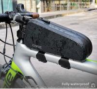 Bolsa impermeable para bicicleta de montaña, accesorios para viaje en carretera, marco frontal para tubo superior, bolsa para vástago de ciclismo, bolsa para teléfono móvil - details 0