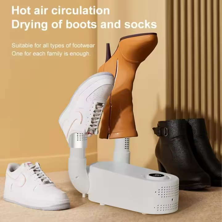 BOTAS de trabajo, secador de zapatos con soplador de calor, secador de guantes y calentador de botas (Blanco) - 1