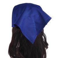 Suministros de cocina, gorro triangular para trabajo de cocina, pegamento de hilo, turbante de trabajo de varios colores, sombrero de camarera de algodón duradero para restaurante - details 0