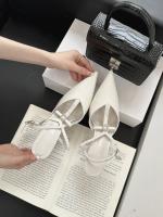 Sandalias Planas de Moda para Mujer Tacones Altos de Charol Puntiagudos - details 11