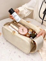 Bolsa De Maquillaje Impermeable Para Hombres Y Mujeres Organizador De Gran Capacidad De Cosméticos Bolsa De Viaje Estuche De Toallas De Mano Estilo Fashion - details 8