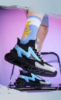Zapatos de cuero cómodos y transpirables para hombre, calzado deportivo de moda para hombre. - details 6
