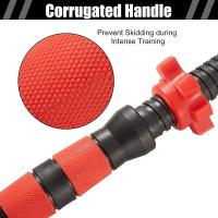 Barra Libre para Levantamiento de Pesas 10/15KG Kit de Fitness para Hombres/Mujeres - details 1