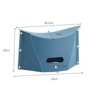 Taburete plegable portátil para adultos y niños, silla multifuncional, duradera, antideslizante, cómoda, de viaje familiar - details 16