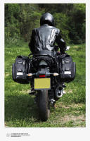 Bolsa de montañismo 20L táctica para acampar al aire libre Universal motocicleta impermeable bolsa interior extraíble, bolsa lateral para equipo - details 0