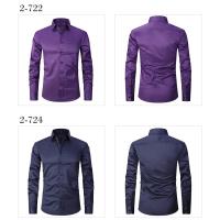 Camisa social grande de otoño/invierno 6XL para hombre, manga larga, moda sin hierro, informal, de negocios, blanco puro - details 7