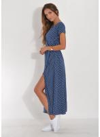 Vestido Floral Elegante con Escote en V Estampado Moderno, Transpirable, Perfecto para Trabajo y Ocasiones Casuales - details 22