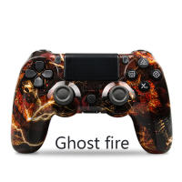 BLUEKAKA para controlador inalámbrico PS4 controlador de mando de juegos con doble vibración y botones de disparo con conector de 3,5mm - details 9