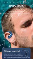 VAORLO Business Elite auriculares inalámbricos Bluetooth estéreo envolvente HIFI auriculares impermeables a prueba de sudor con micrófono música juego deportivo - details 6