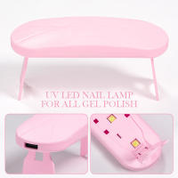 Lámpara UV LED Rosa Blanca Mini Secado Rápido para Gel Herramientas y Equipo de Manicura de Belleza - details 2