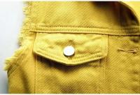 Chaleco Sin Mangas de Moda para Mujer Primavera-Otoño 2025 Chaleco Cowboy de Un solo Pecho Estilo Coreano Dulce y Corto - details 16
