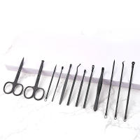 Kit de manicura de acero inoxidable de 26 piezas, juego de manicura, cortaúñas profesional, herramientas para el cuidado de las uñas con lujosa estuche de viaje - details 5